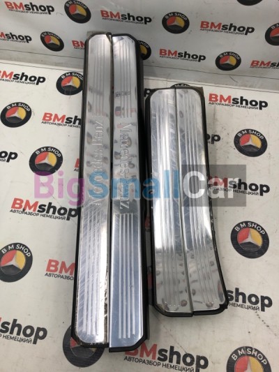 Накладка на порог внутренняя Mercedes S550 2008 W221 273961 А2216800135 - купить Александровке