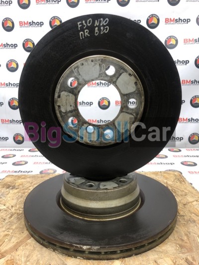 Тормозной диск BMW 328i 2012г. Сентябрь F31 N20B20 34 11 6 792 221 - купить Александровке