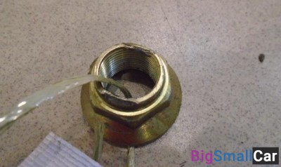 Гайка ступицы передней от Nissan Almera N16 2000-2006 - купить Александровке