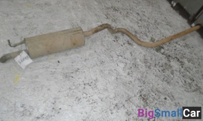 Задняя часть глушителя от Volkswagen Polo Sedan 2010 - купить Александровке