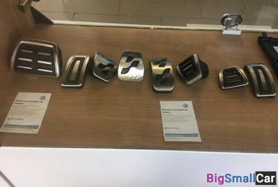 Декоративные накладки на педали VW - купить Александровке
