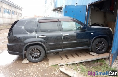Разбор Nissan x-trail t31 2.0 черный