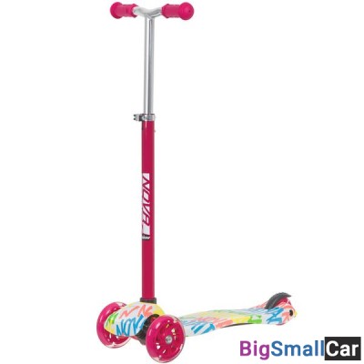 Подростковый самокат-кикборд 120.NRAINBOW.WPN20 NOVATRACK - купить Александровке