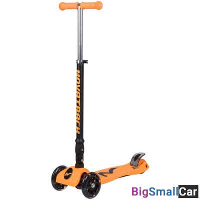 Подростковый самокат-кикборд 120F.RAINBOW.OR8 NOVATRACK - купить Александровке