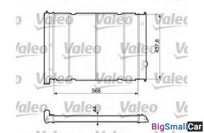 Радиатор охлаждения AVA quality cooling VWA2034 - купить Александровке