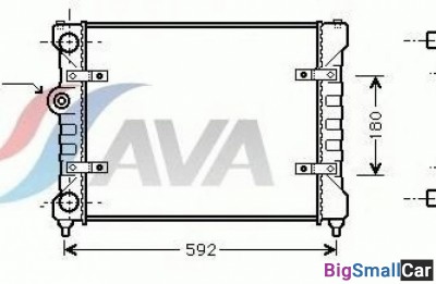 Радиатор охлаждения AVA quality cooling ST2023 - купить Александровке
