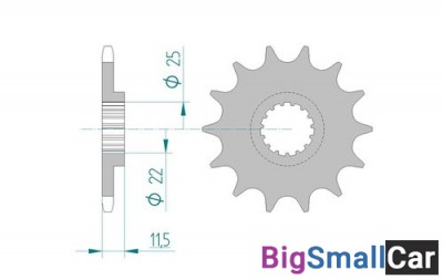 Звезда ведущая AFAM 73303-15 (JTF1902.15) - купить Александровке