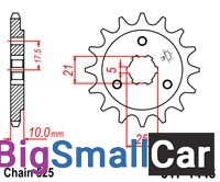 Звезда ведущая JT JTF1448.14 - купить Александровке
