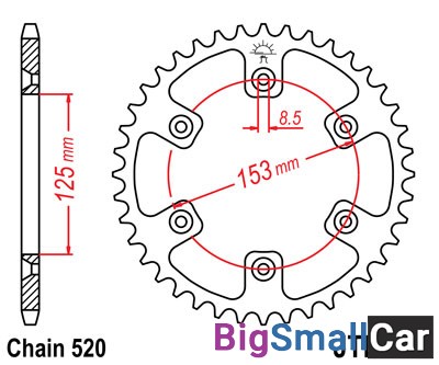 Звезда ведомая JT JTR210.43 - купить Александровке