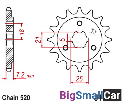 Звезда ведущая JT JTF437.14 - купить Александровке