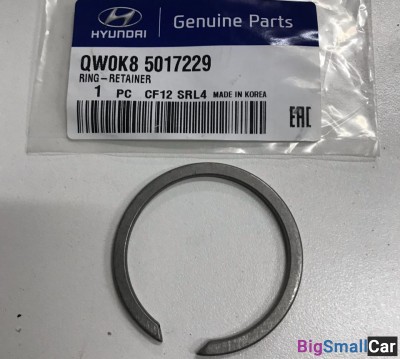 Кольцо стопорное кпп Hyundai HD120 QW0K85017229 - купить Александровке