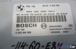 Блок эбу системы pdc (66 Поддержание дистанции, круиз контроль) 66209252639 - купить Александровке